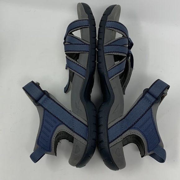 Teva Tirra Blue Outdoor Hiking Sandal Cushioned Quick Dry Comfort Walking - Picture 6 of 14
